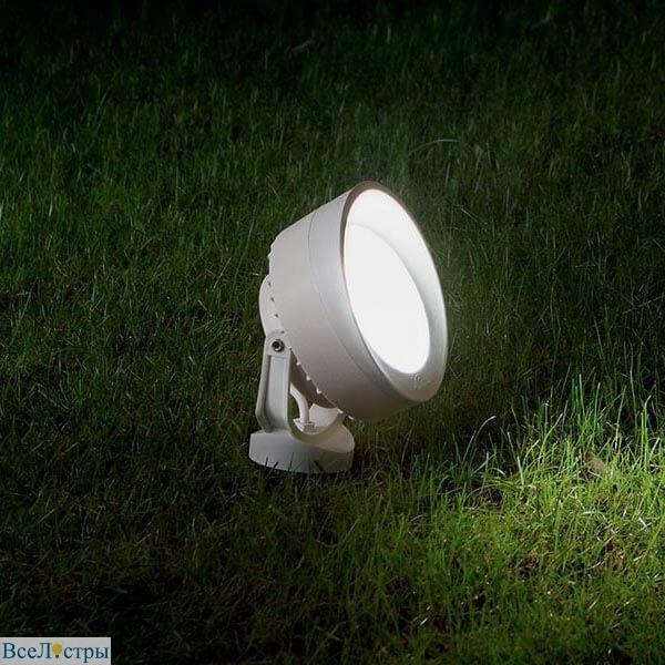 ландшафтный светильник ideal lux tommy pt bianco 4000k 145310