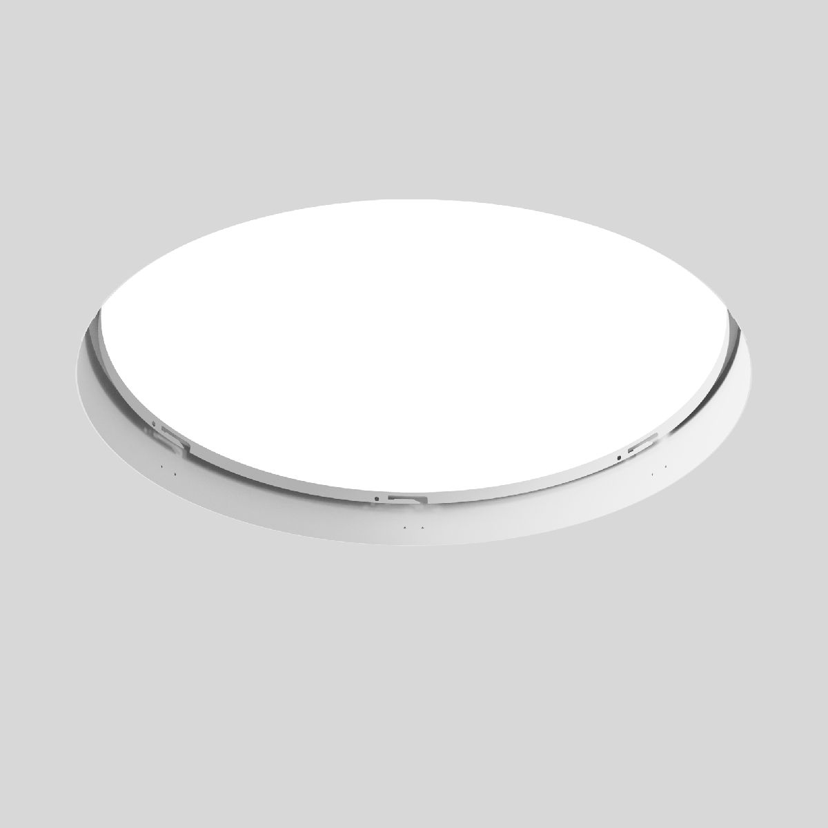 рамка для встраиваемого светильника maytoni downlight dla032-trs90-w