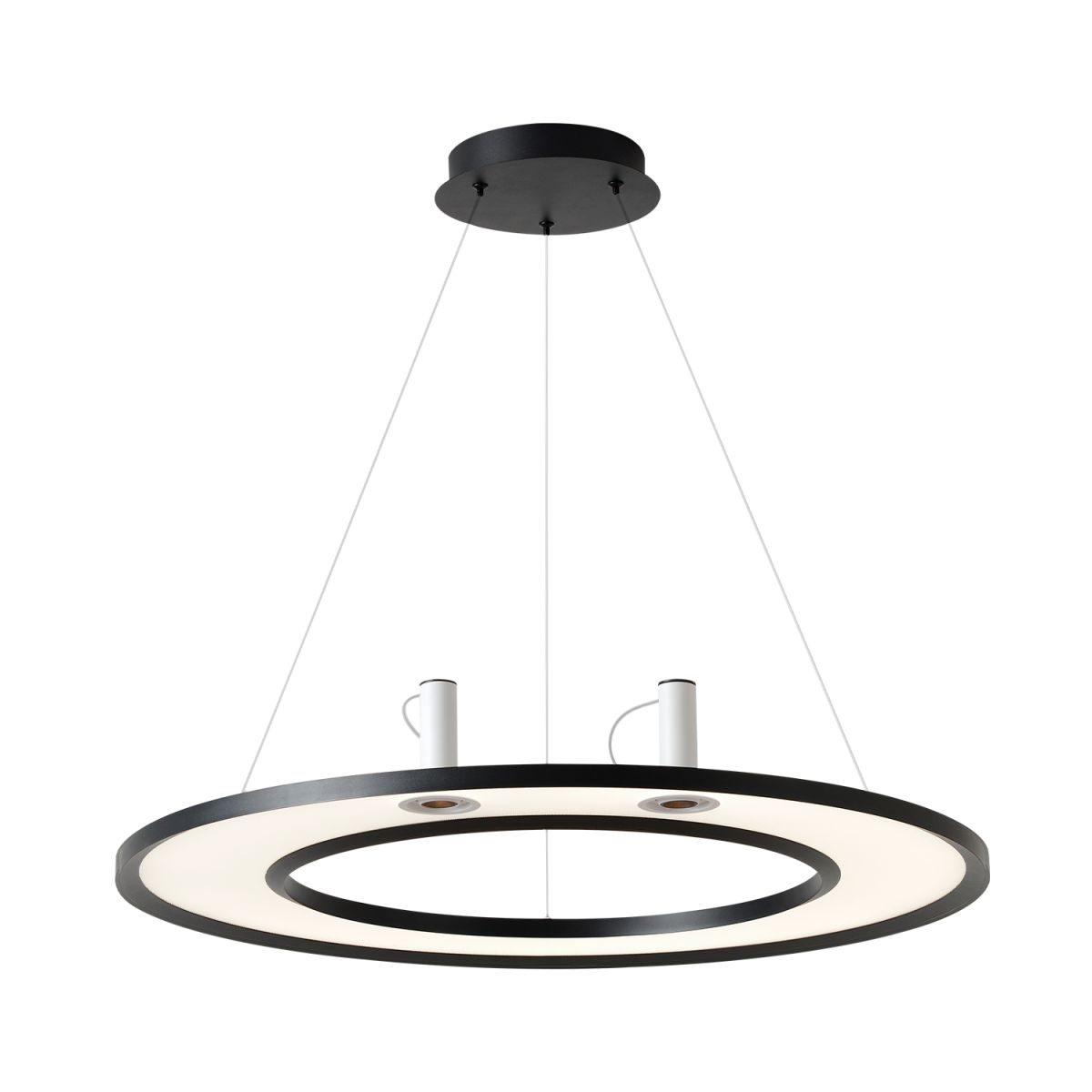 подвесной светильник crystal lux contour sp50w led black