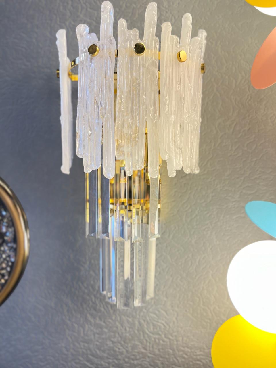 настенный светильник imperium loft murano glass ice 143830-22