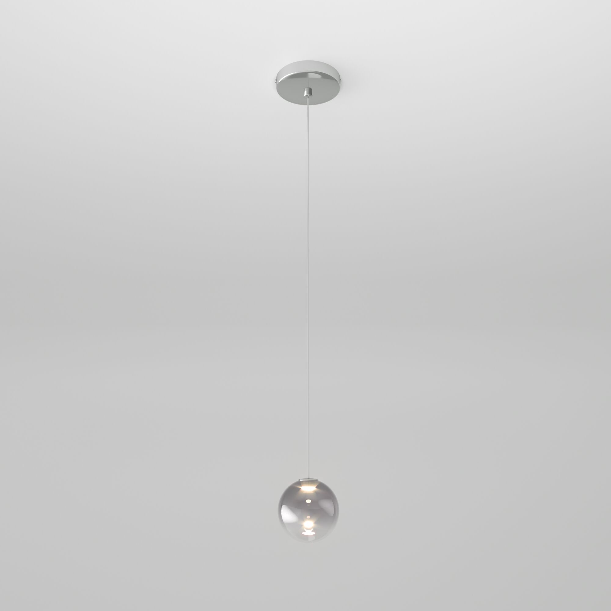 подвесной светильник eurosvet wonder 50234/1 led дымчатый a058641