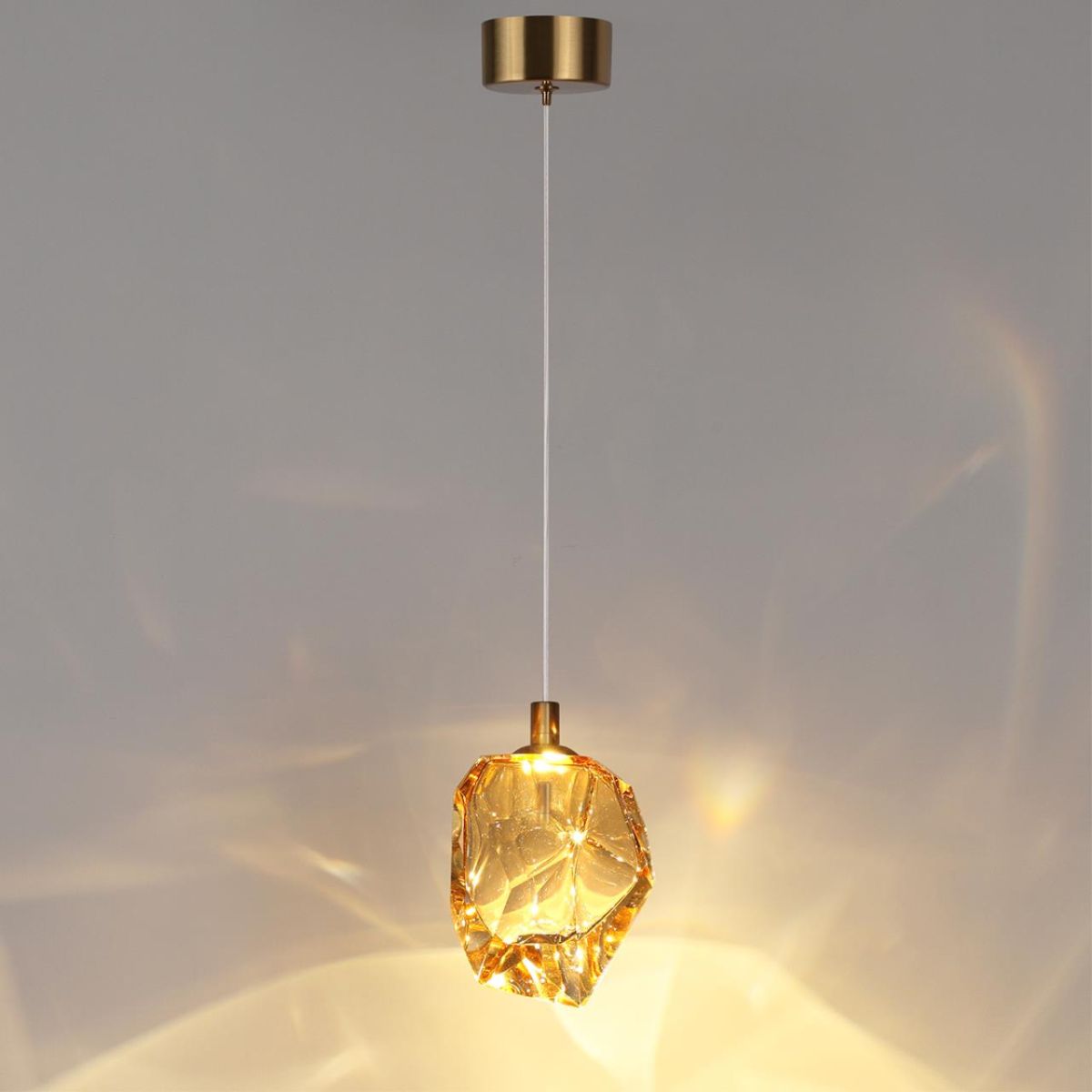подвесной светильник odeon light l-vision gemme 7111/4lb