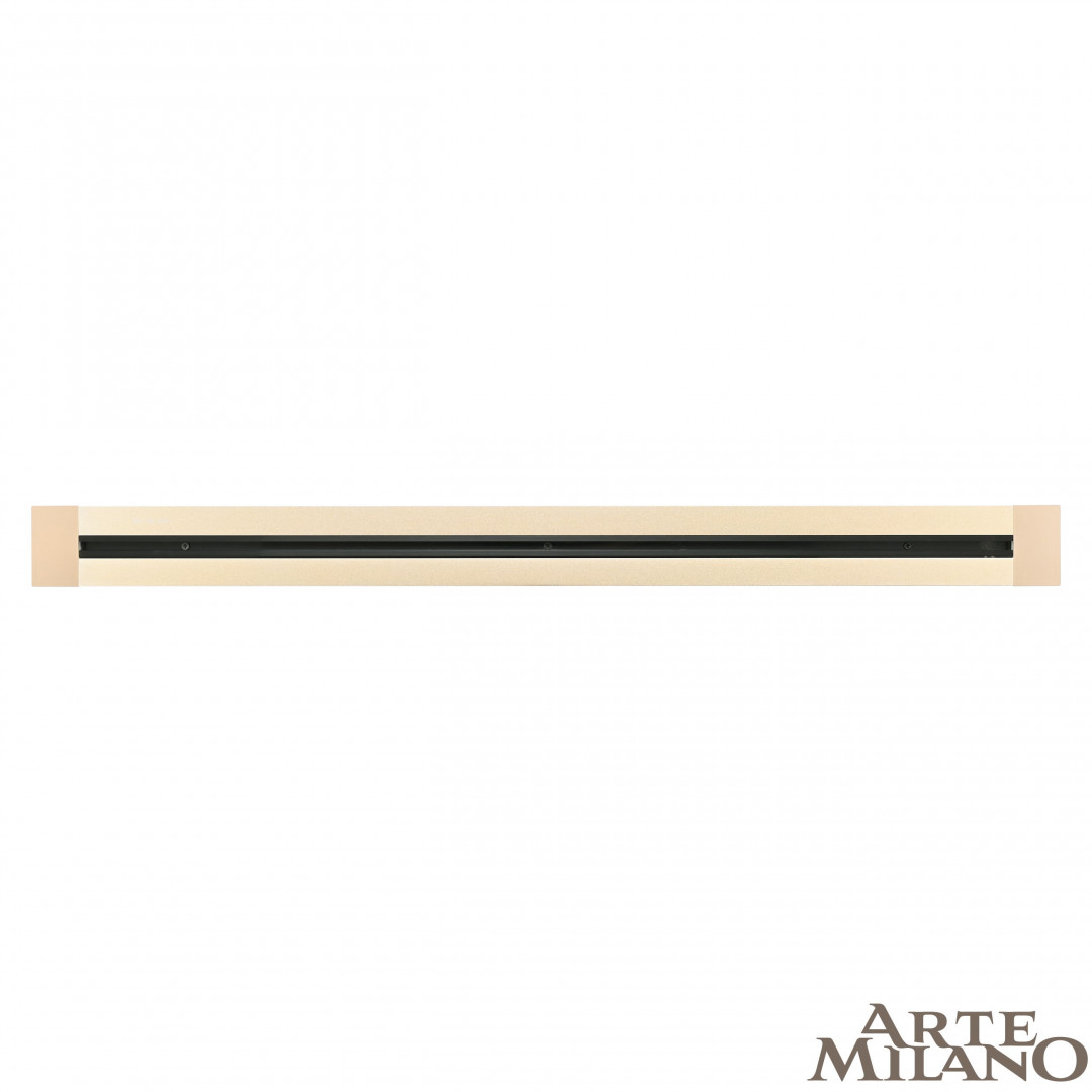 встраиваемый шинопровод arte milano am-track-sockets 382301tb/100 gold