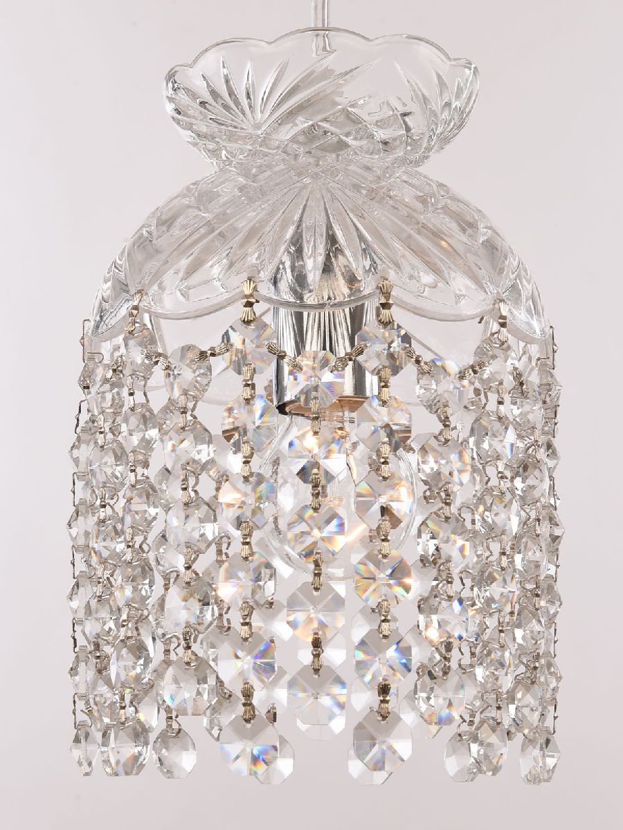 подвесной светильник bohemia ivele crystal 14781p/13 ni r