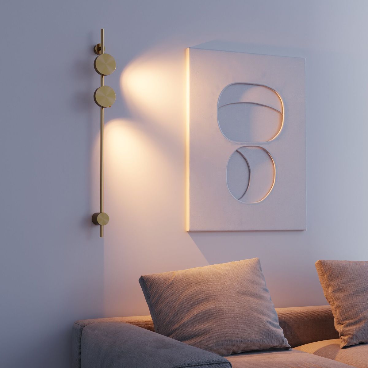 настенный светильник elektrostandard illume латунь (40154/led) 3000k 4690389217210 a070998