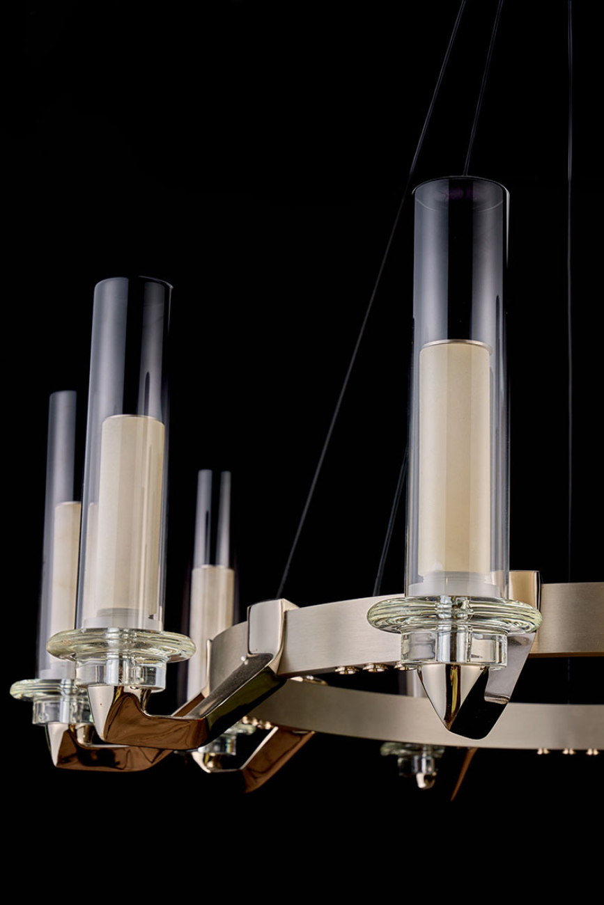 подвесная люстра alana le7907/6 chrome