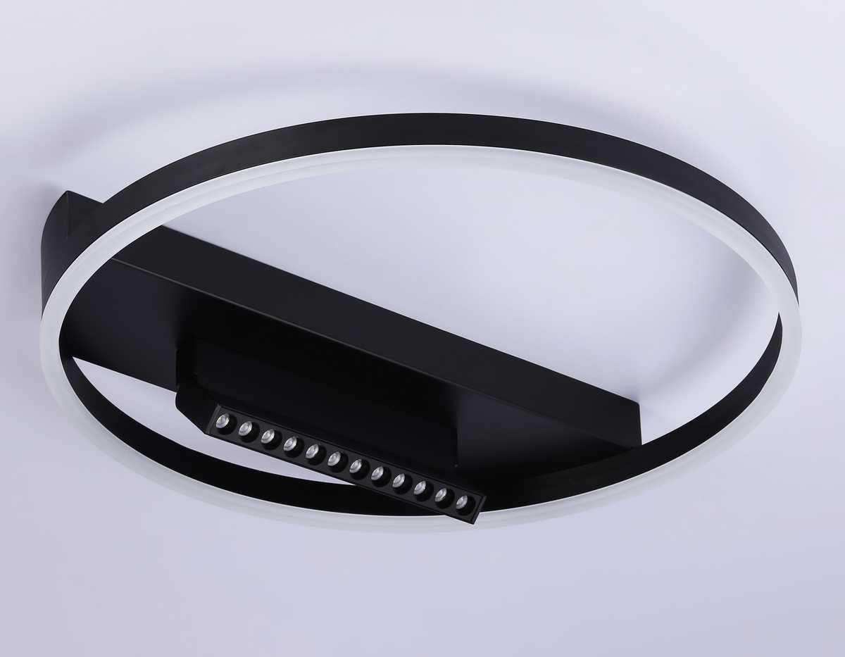 потолочный светодиодный светильник ambrella light comfort linetech fl51458