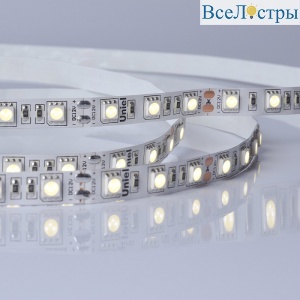 ULS-M25-5050-60LED/m-10mm-IP20-DC12V-14,4W/m-5M-4000K PROFI катушка в герметичной упаковке