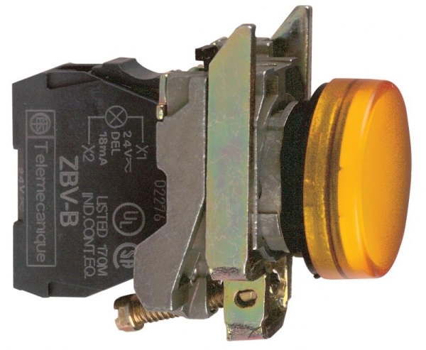 сигнальная лампа schneider electric xb4bv65
