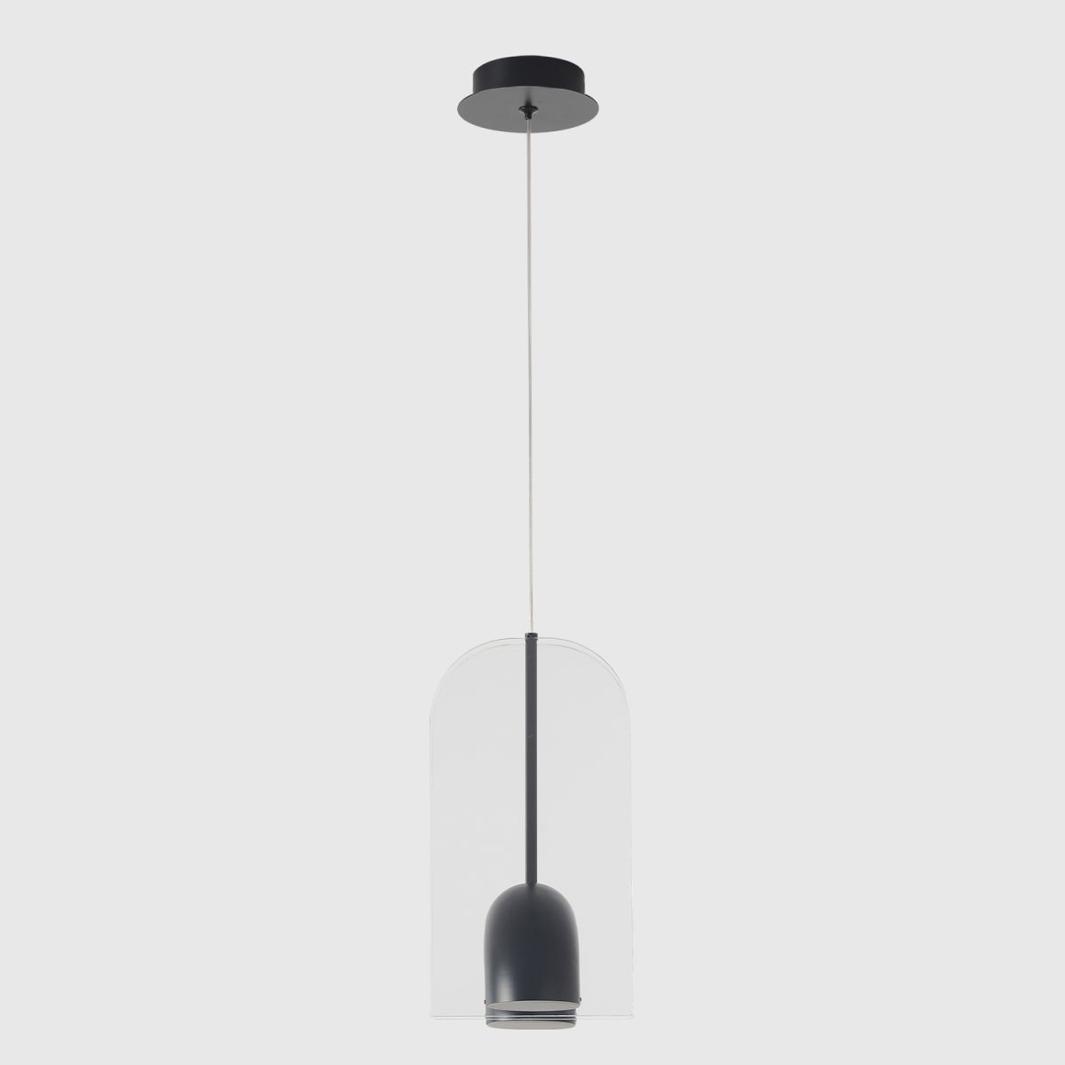подвесной светильник crystal lux element sp12w led black