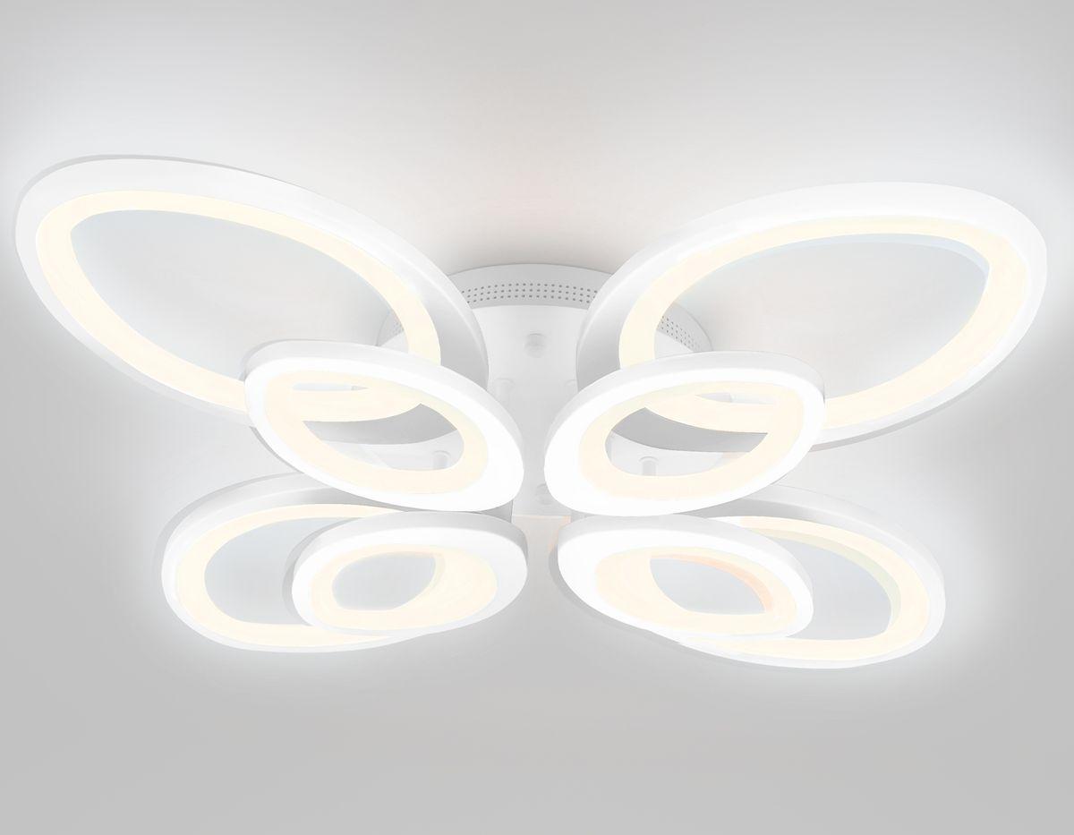 потолочная светодиодная люстра ambrella light acrylica original fa4493