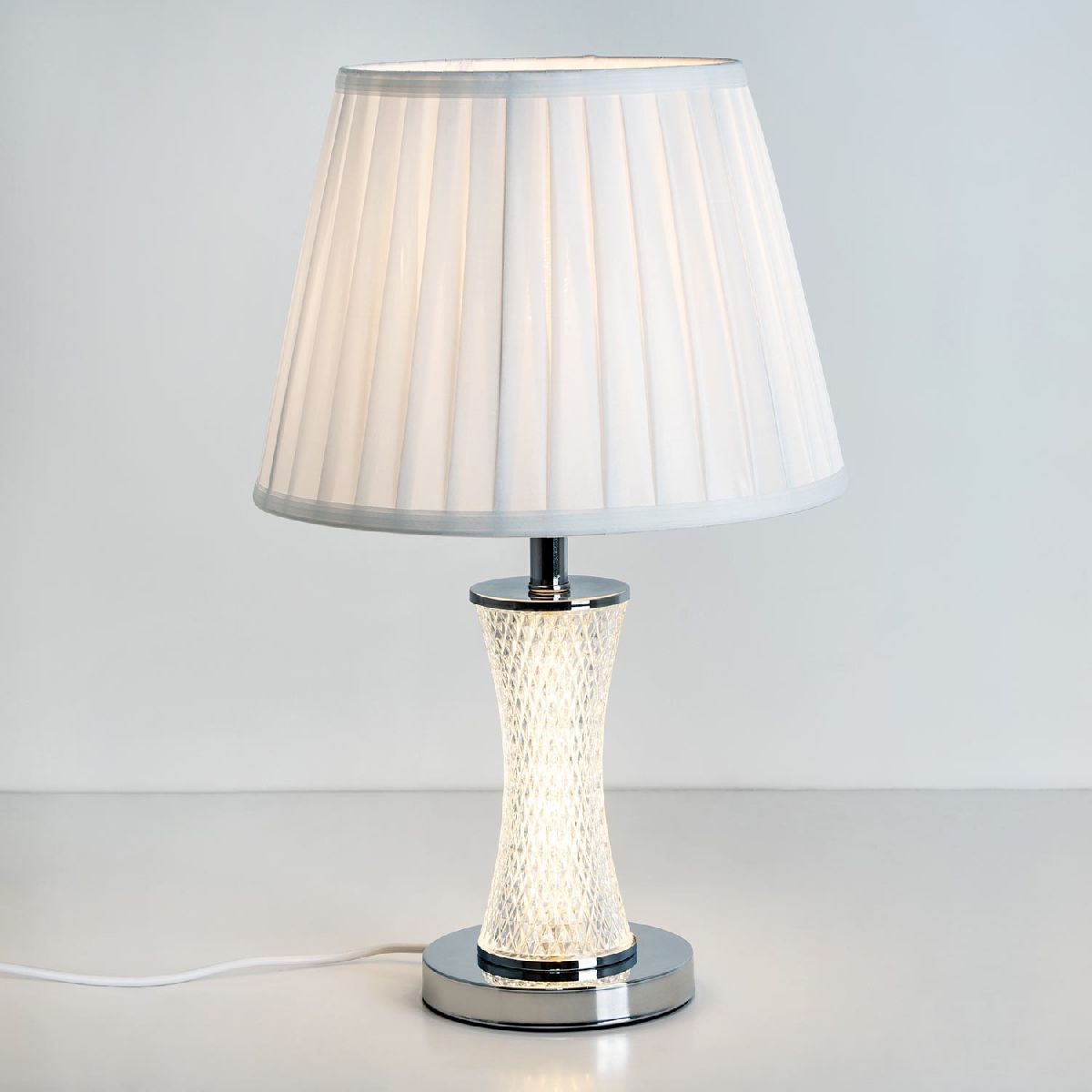 настольная лампа led4u l6161 cr