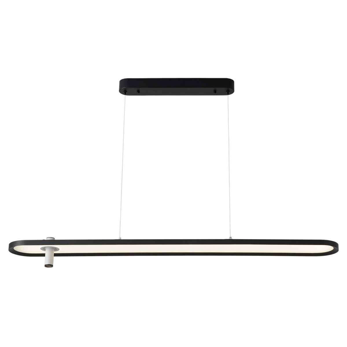 подвесной светильник crystal lux contour sp45w led black