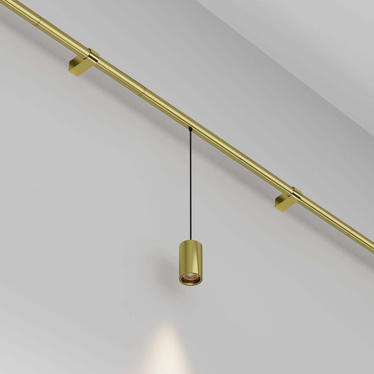 трековый светильник maytoni focus led c105pl-3w3-6k-bs