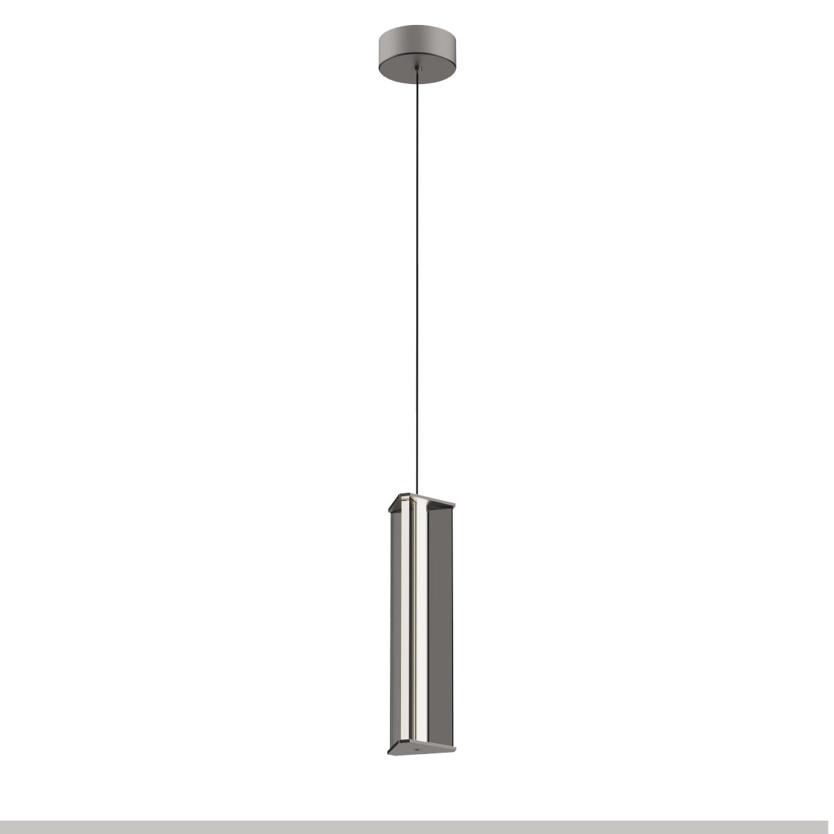 подвесной светильник delight collection md24001031-1b nickel/grey