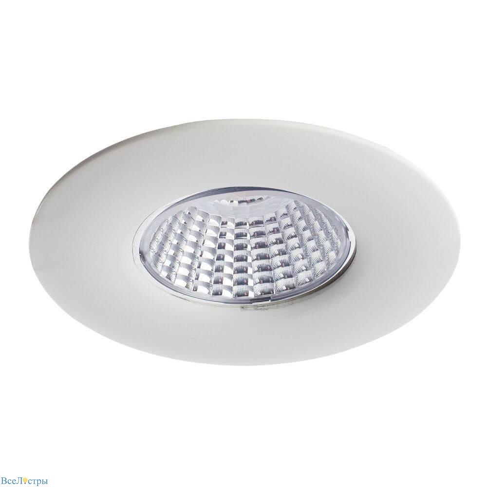 встраиваемый светодиодный светильник arte lamp uovo a1425pl-1wh