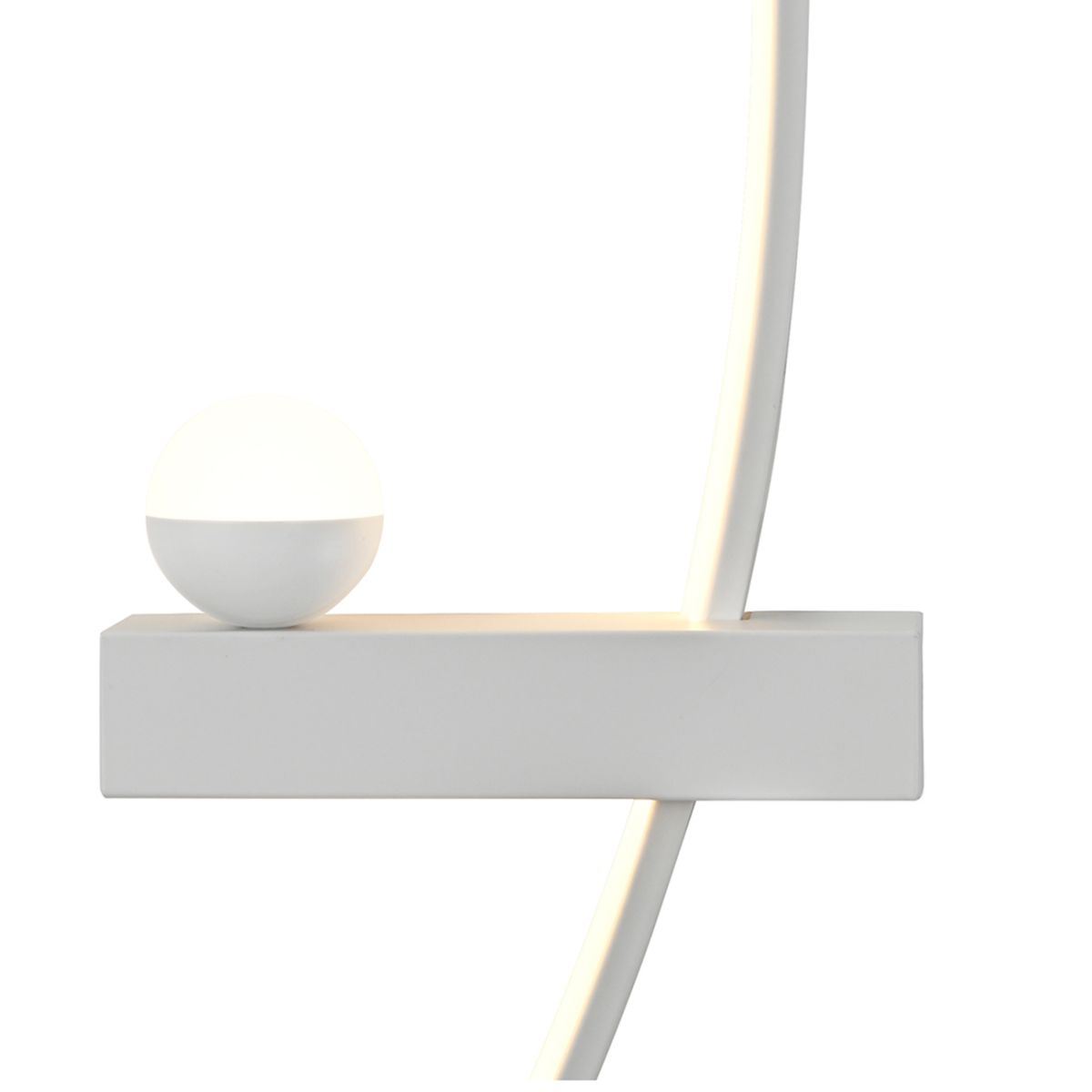 настенный светильник escada ray 10220/2led white r