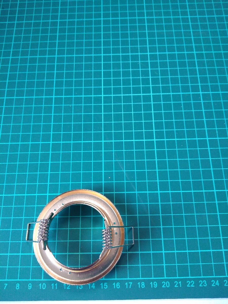 встраиваемый светильник elvan tch-736/2-g-9-yl