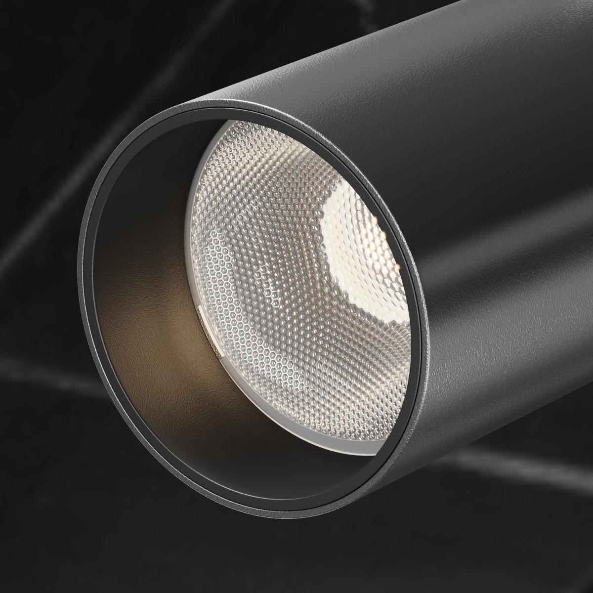 спот maytoni technical focus led c055cl-l12w2.7k-ss-b
