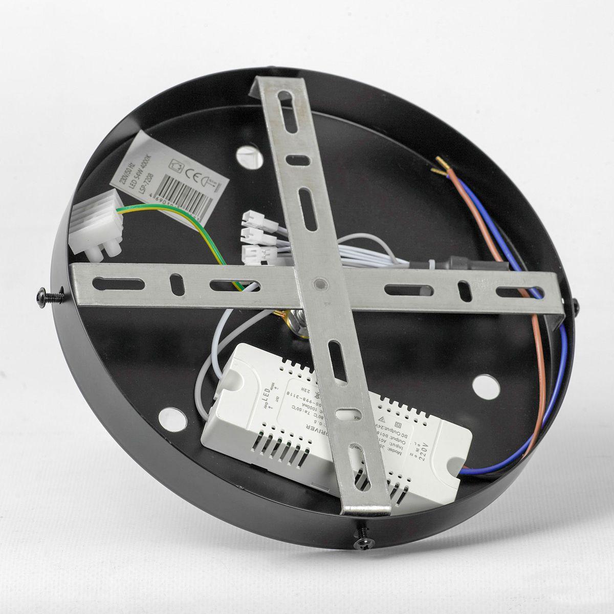потолочная светодиодная люстра lussole hart lsp-7208