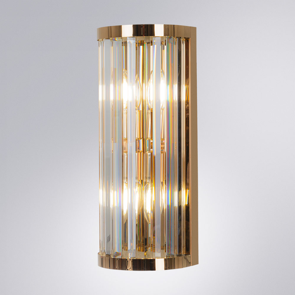 настенный светильник arte lamp fortuna a1069ap-2go