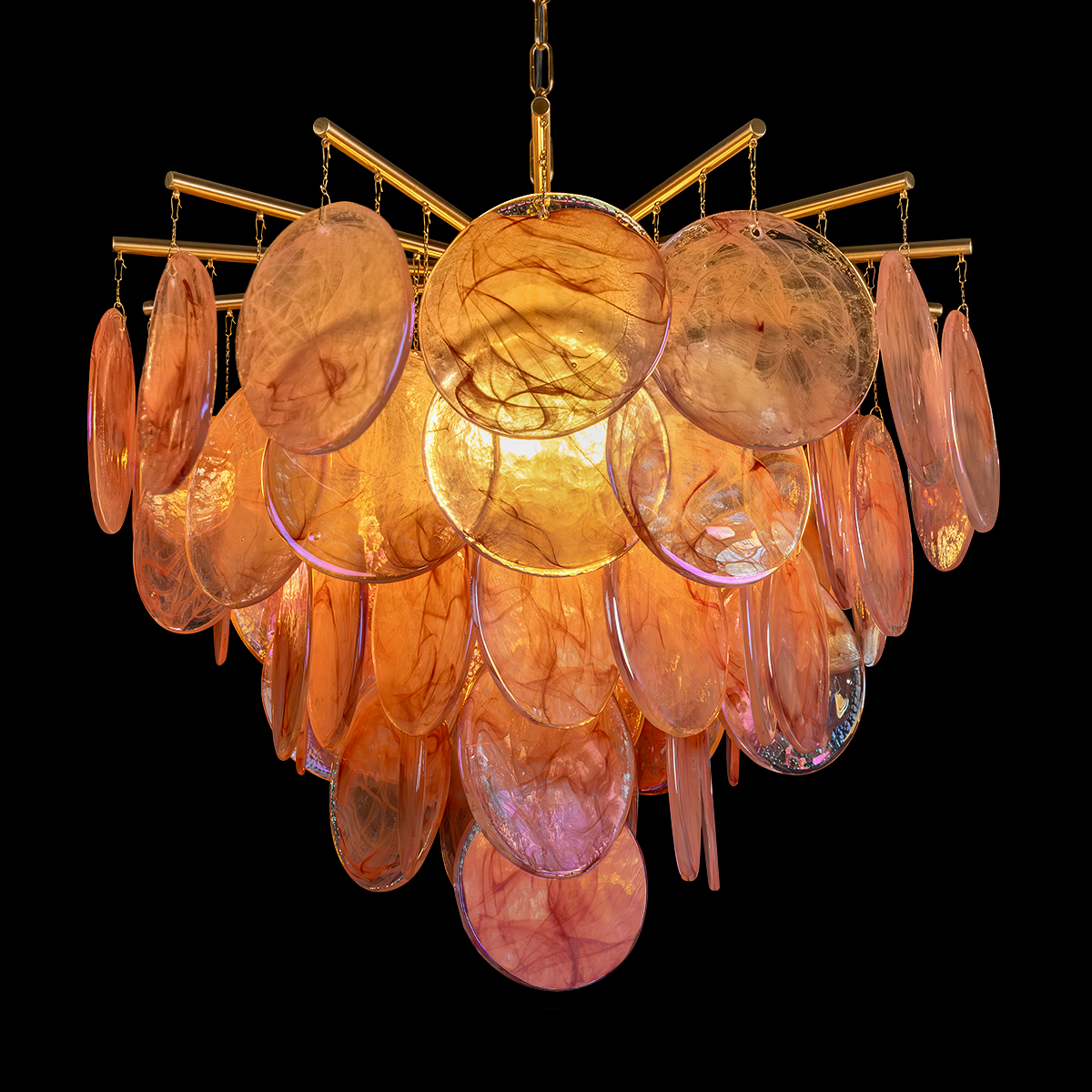 подвесная люстра loft it lolly 10492/600 pink