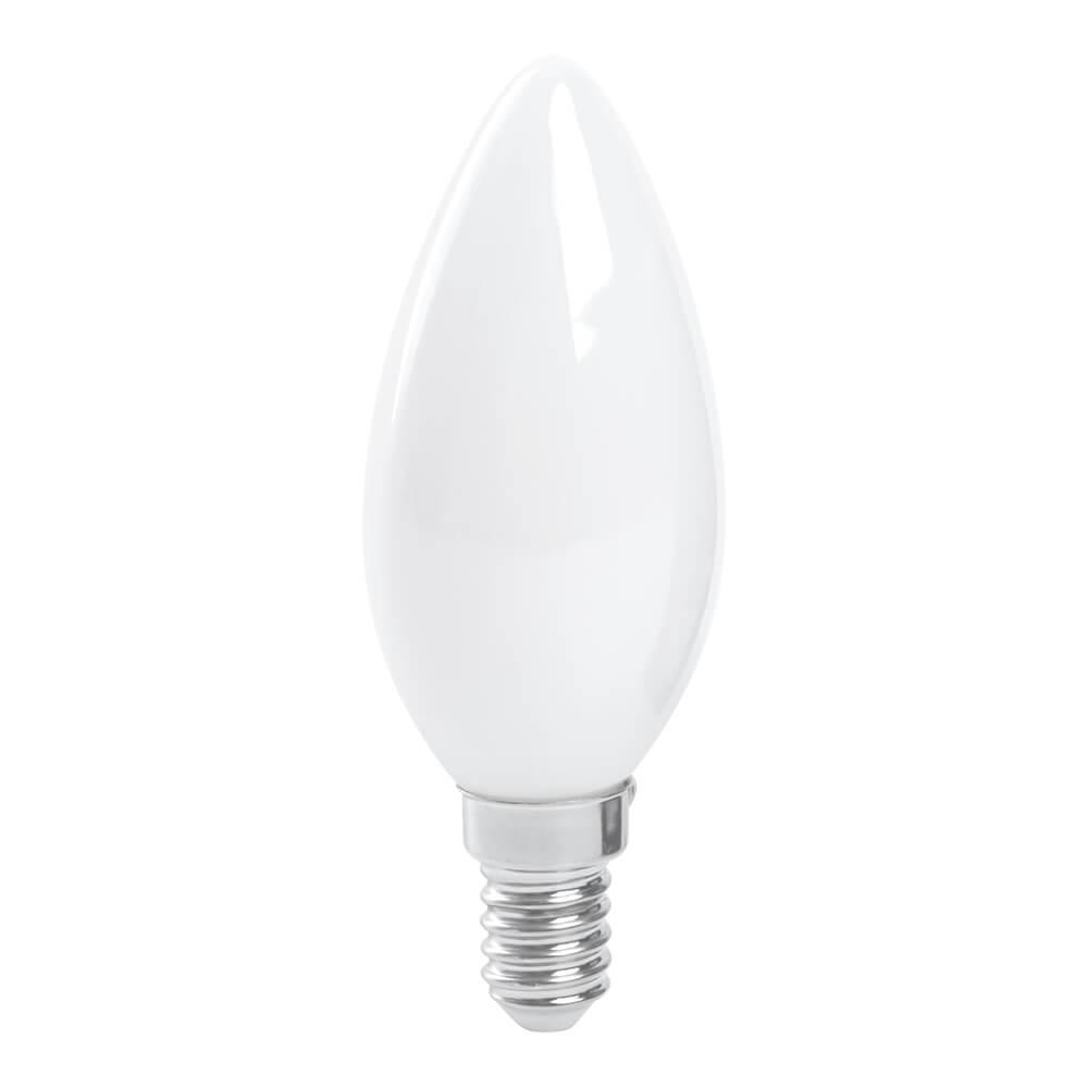 лампа светодиодная feron e14 15w 2700k свеча матовая 38255