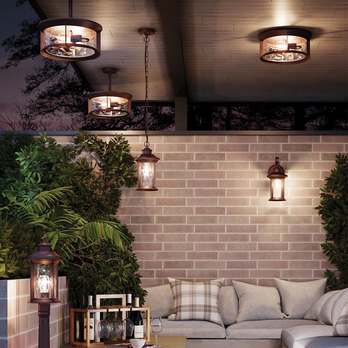 уличный светильник odeon light nature mavret 4961/2c