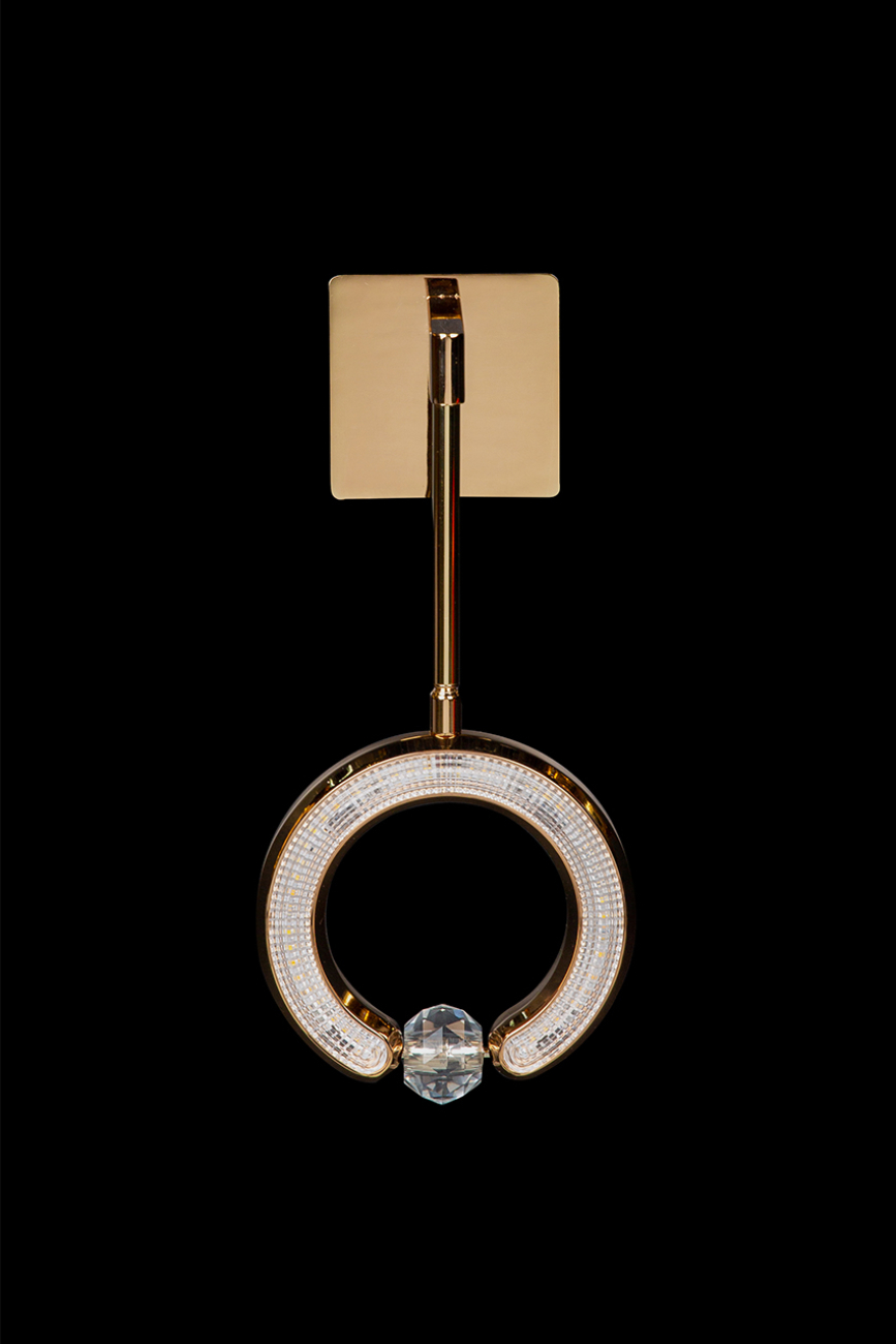 бра ani le7710/1w gold