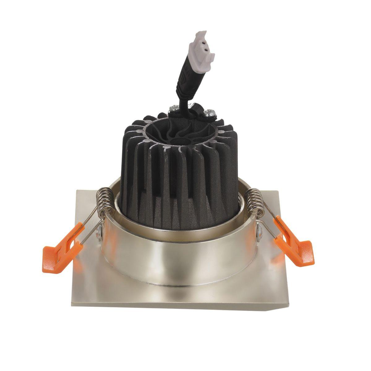 встраиваемый светодиодный светильник lumina deco dalston ldc f115 sl