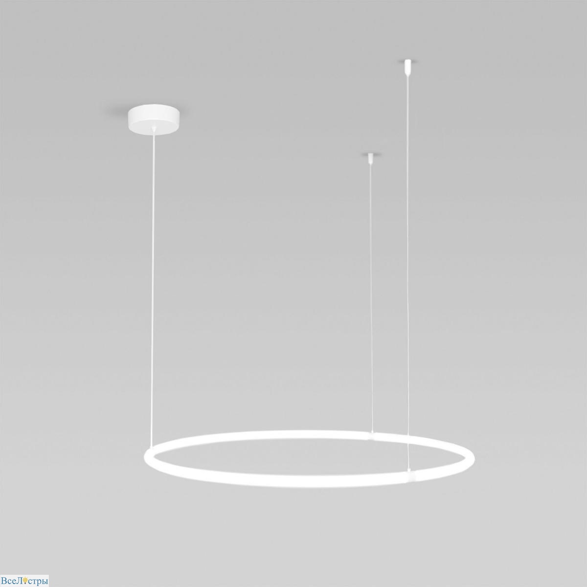 подвесной светодиодный светильник eurosvet float 90285/1 белый