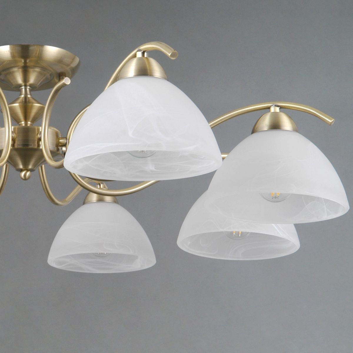 потолочная люстра illumico il0905-8csq-26 ab elite