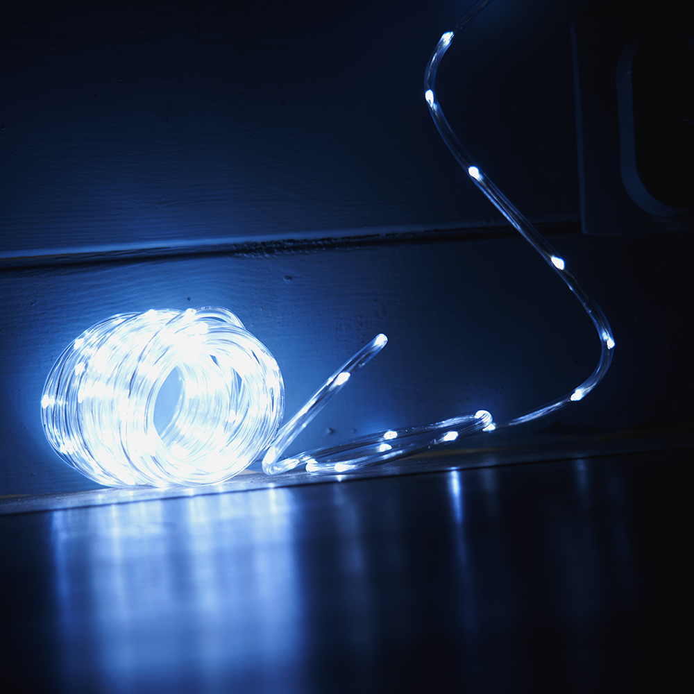 светодиодная гирлянда линейная мини дюралайт feron cl587 51461