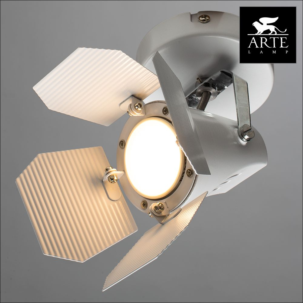 спот arte lamp cinema a3092ap-1wh