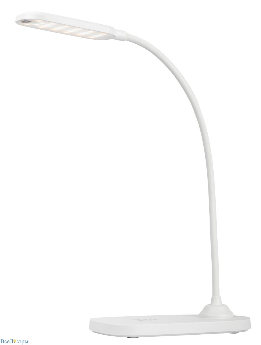настольная аккумуляторная лампа эра nled-524-6w-w б0068571