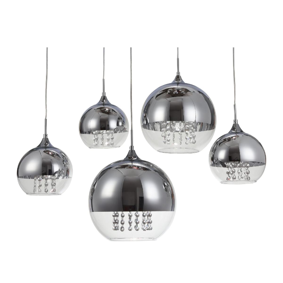 подвесная люстра maytoni fermi p140-pl-170-5-n