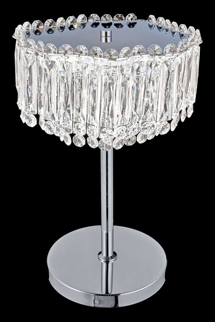 настольная лампа chatelaine le3013/1t ch