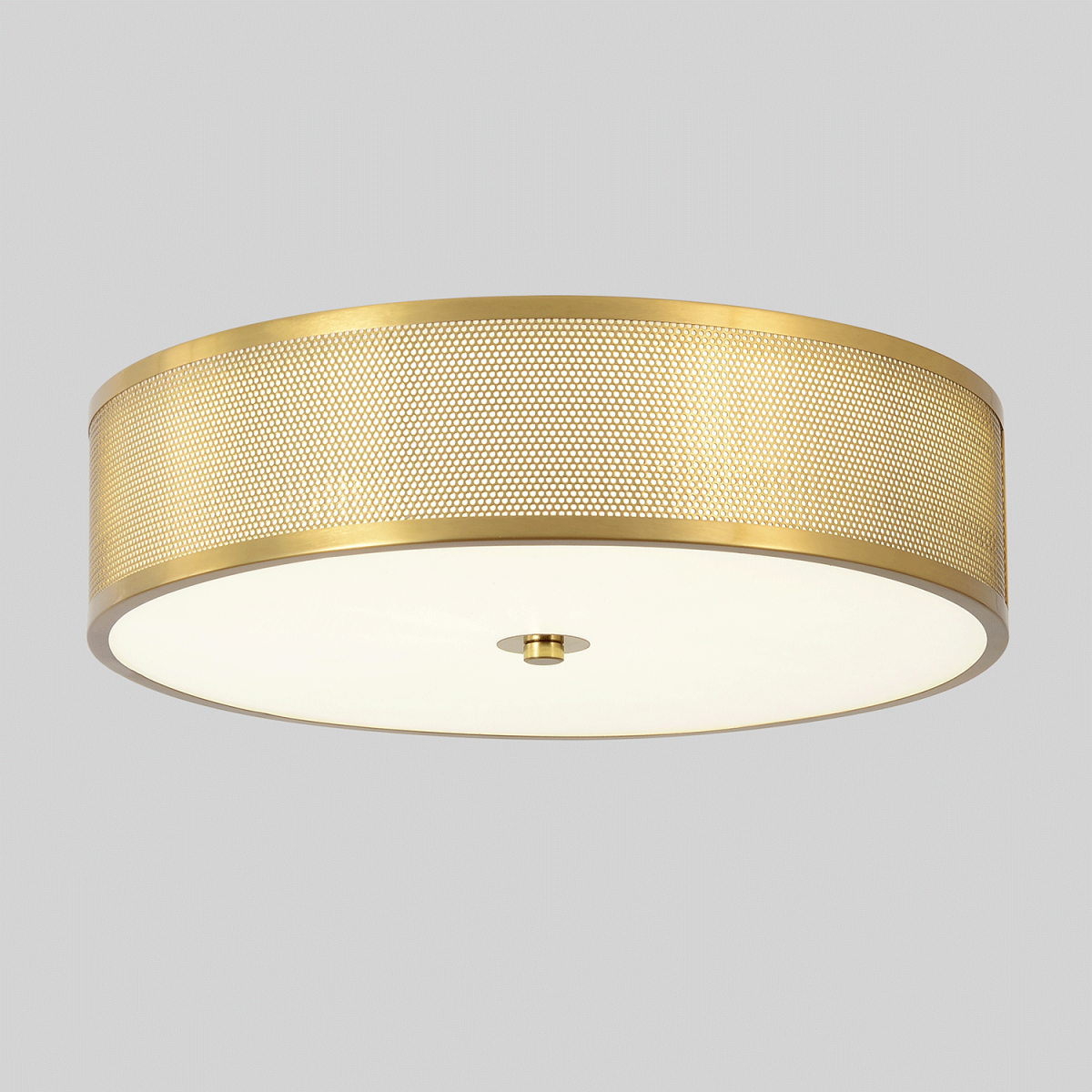 потолочный светильник crystal lux button pl32w led