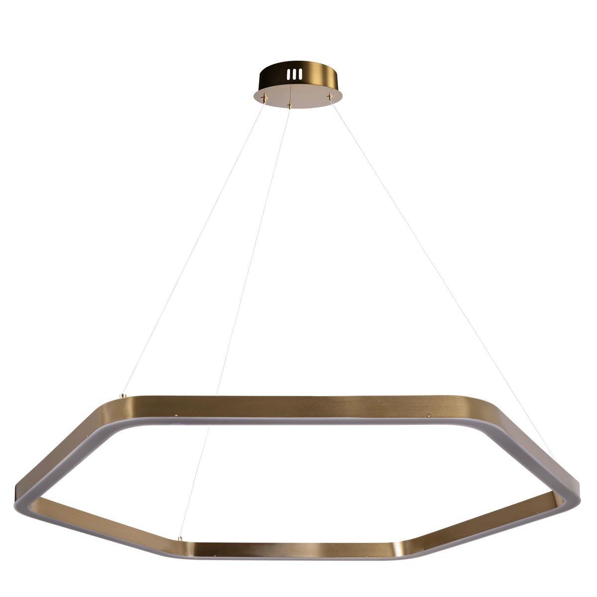 подвесной светодиодный светильник loft it titanium 10243xl gold
