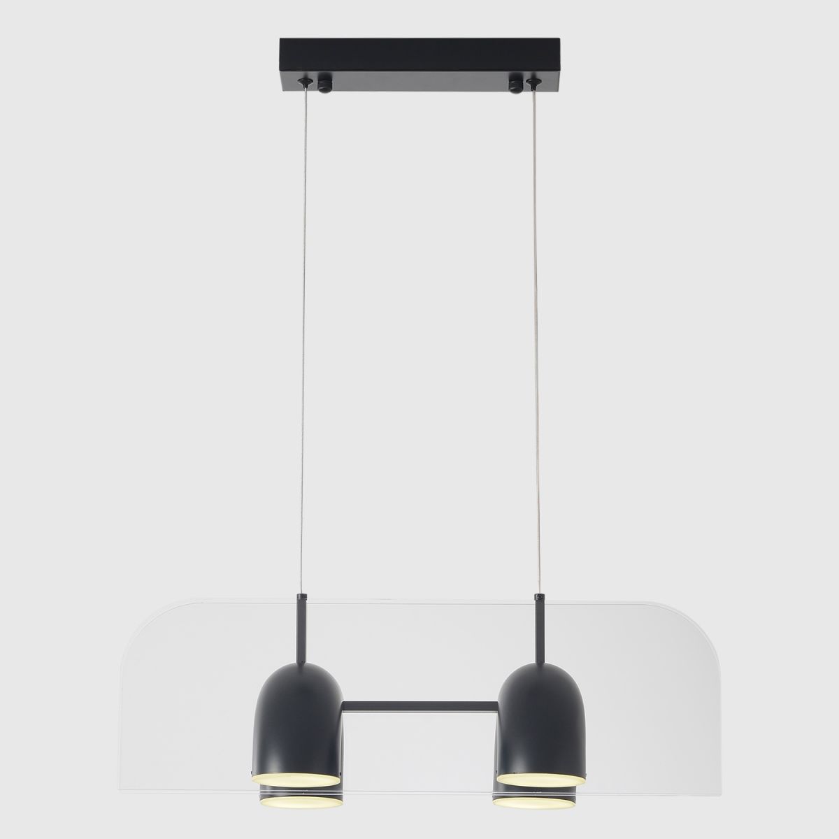 подвесной светильник crystal lux element sp24w led black