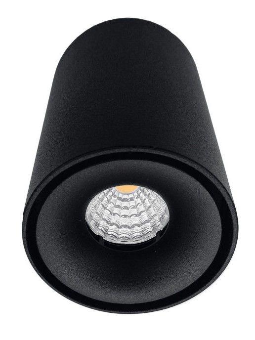 потолочный светодиодный светильник elvan nls-t0155-8w-ww-blk