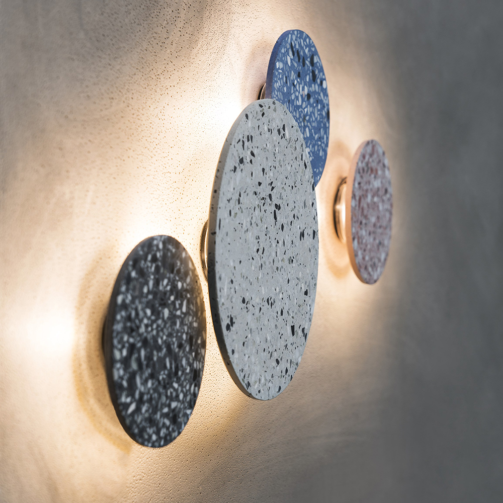 настенный светильник delight collection terrazzo 10336w blue