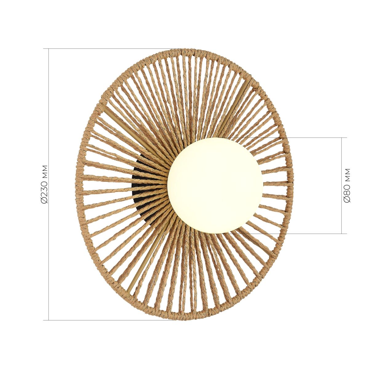 настенный светильник evoluce loom sle6022-601-01