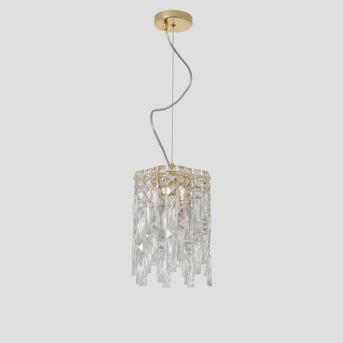 подвесной светильник crystal lux abril sp2 gold
