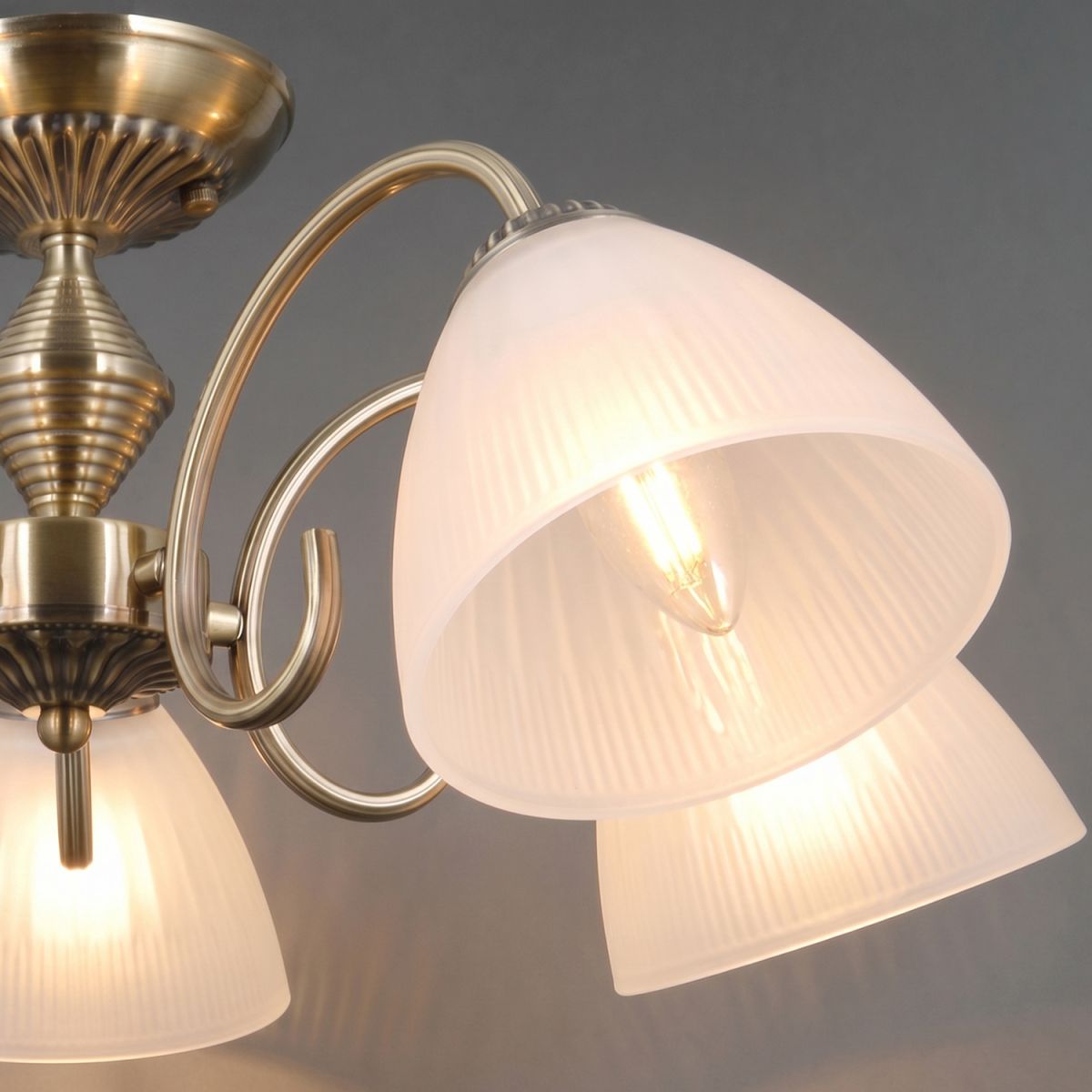 потолочная люстра illumico il0897-5csq-26 ab elite