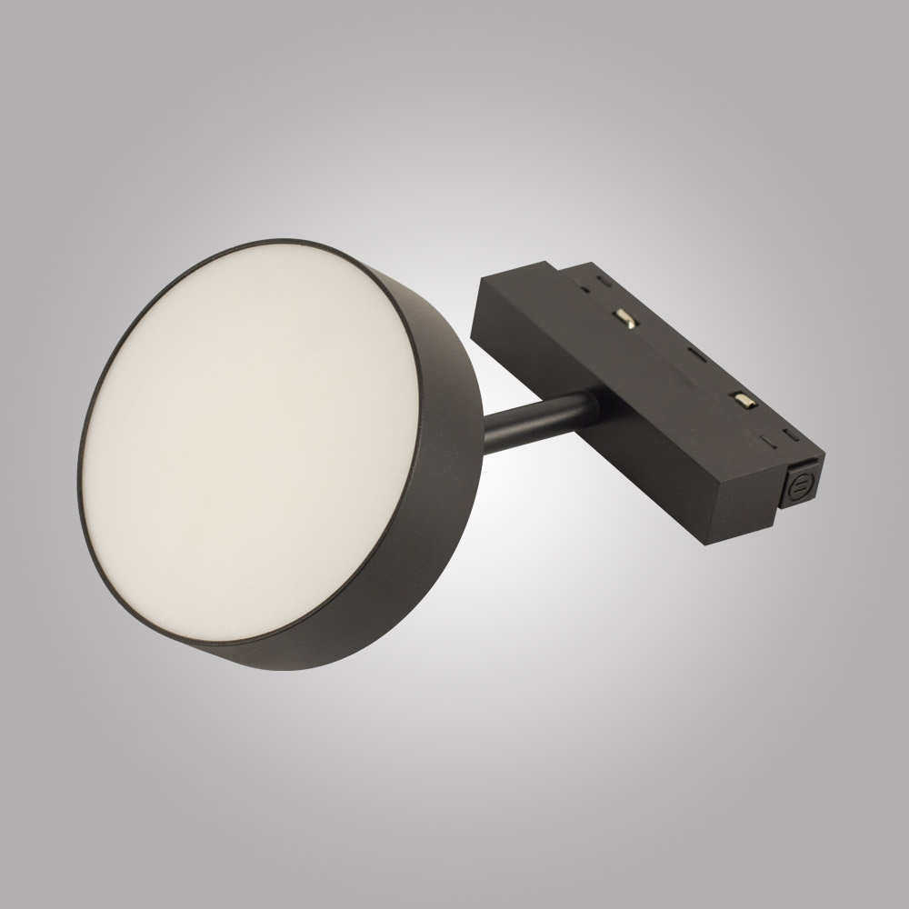 трековый светильник am group magnet am518 7w 4000k bk
