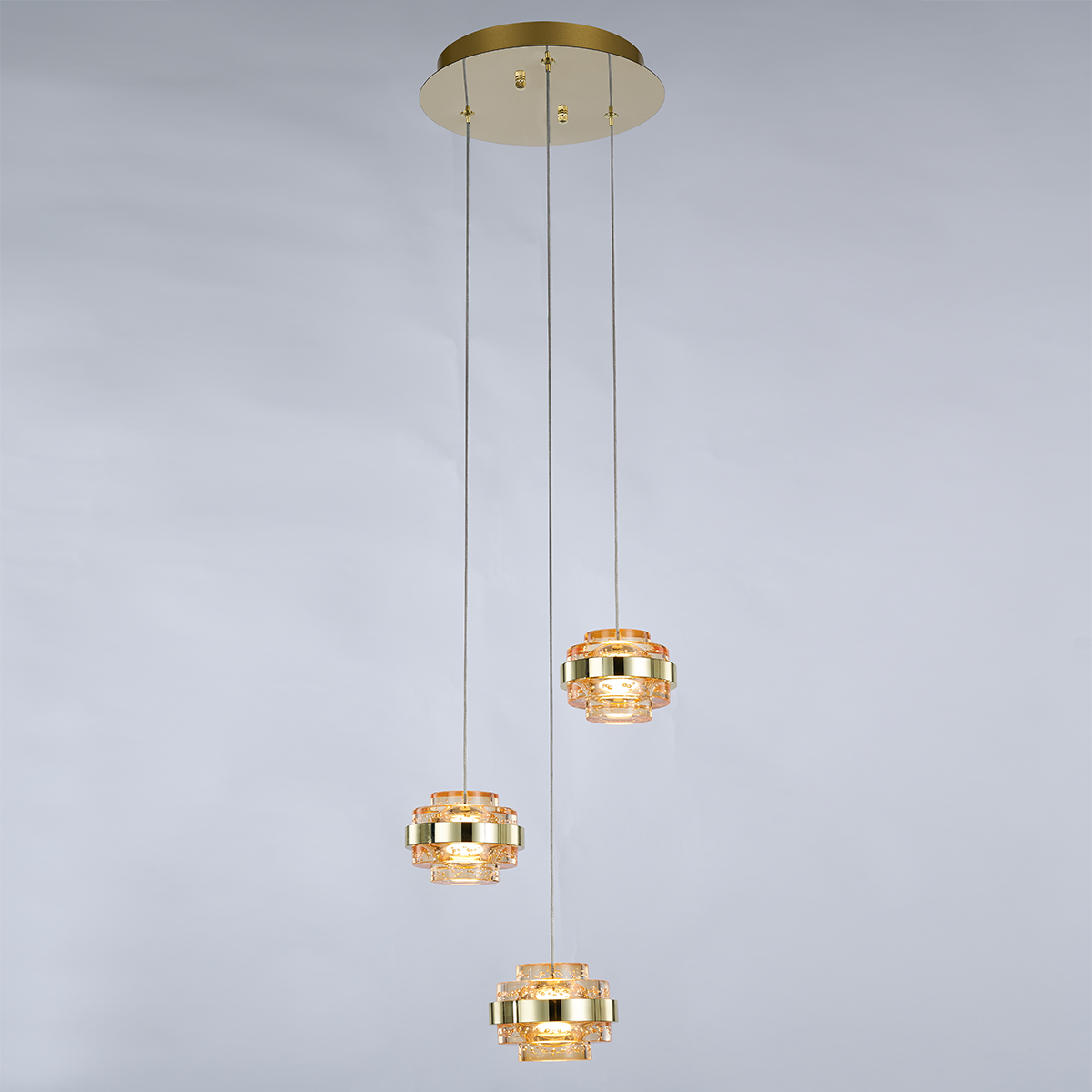 подвесной светильник delight collection md22030002 md22030002-3a gold/champagne