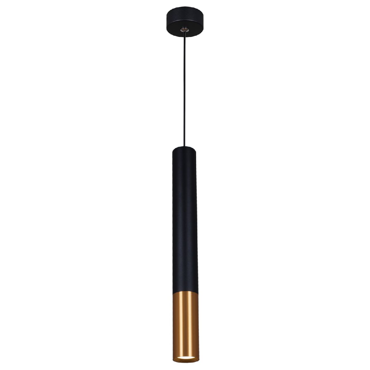 подвесной светильник reluce 16032-0.9-001il led5w bk+gd