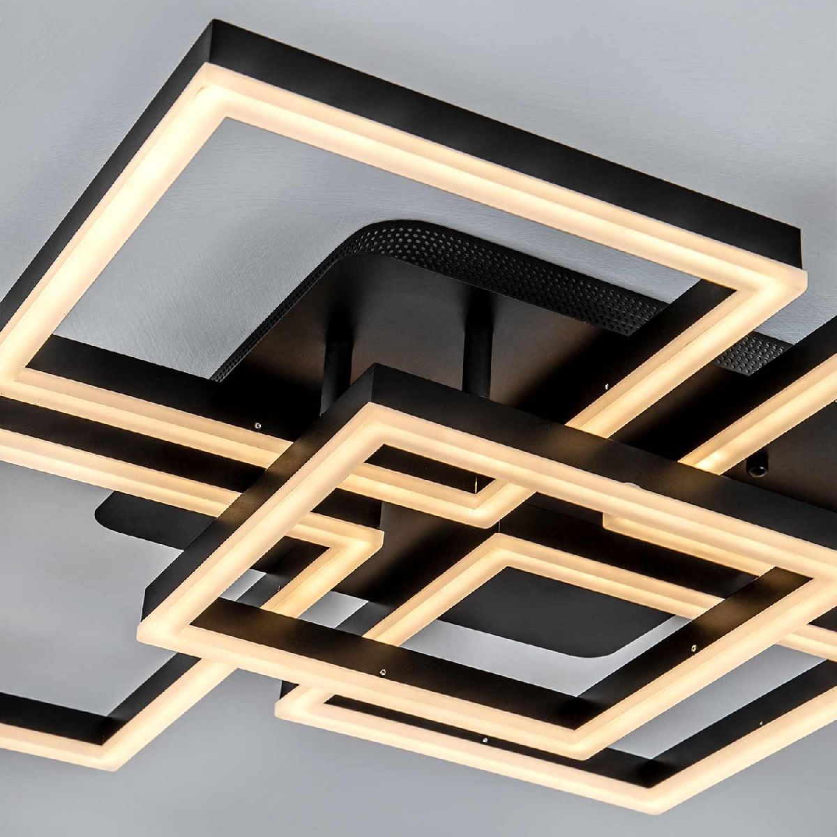 потолочная люстра led4u l11041-5 bk