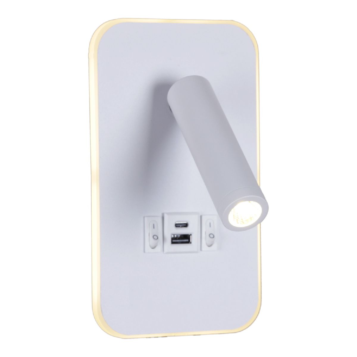 спот reluce 86204-9.2-001kt led12w+usb wt